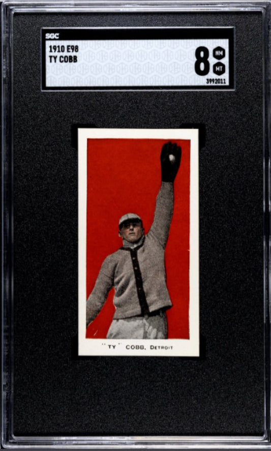 1910 E98 Ty Cobb SGC 8